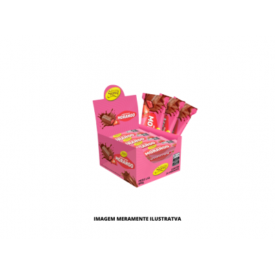 CHOCOLATE - SIAREG - 25g BARRINHA MORANGO - DP24